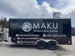 MAKU Restaurant trailer wrap