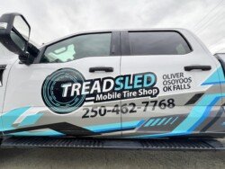 TredSled Vehicle truck Vinyl Wrap