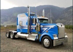 Vesper Semi Truck Wrap