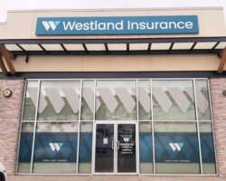 Westland Insurance Kamloops sign